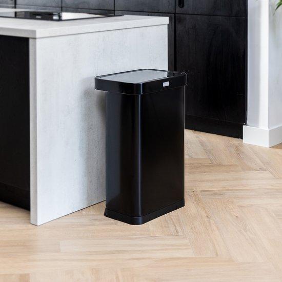 2dekans | Deleca Sensor Prullenbak 50 Liter - Met FreshAura, Huis en Inrichting, Woonaccessoires | Prullenbakken, Ophalen of Verzenden
