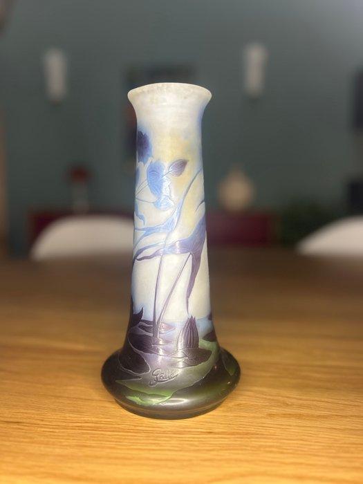 Emile Gallé - Vase - Verre, Antiquités & Art, Antiquités | Meubles | Chaises & Canapés