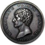 France. Napoléon I (1804-1814). Historical Medal 1800 A.D., Postzegels en Munten