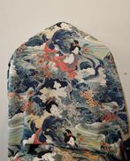 Exclusief oosters textiel met lithografieën van Geisha -