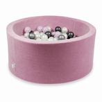 Ballenbak - velvet roze - 90x40 cm - 300 ballen - baby ro...