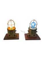 Lampe de table (2) - Laiton moulé - Nautique