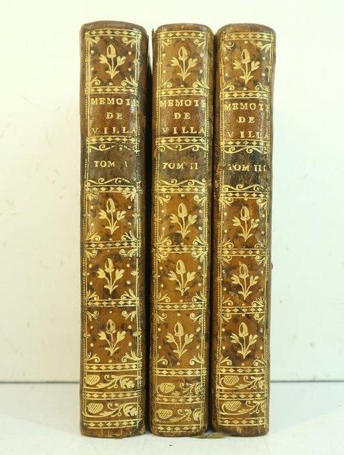 Louis-Hector de Villars ; Plantavit de La Pause - Mémoires, Antiek en Kunst, Antiek | Boeken en Manuscripten