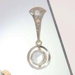 Hanger - 18 karaat Witgoud, Geel goud - Diamant - Vintage
