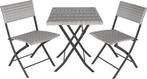 2dekans | tectake® - wicker balkon- of tuinbistroset,, Ophalen of Verzenden, Nieuw