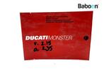 Livret dinstructions Ducati Monster 600 1994-2001 (M600)