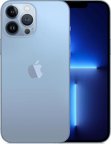 nieuwstaat Apple iPhone 13 Pro Max blauw 128GB + 12 maanden beschikbaar voor biedingen