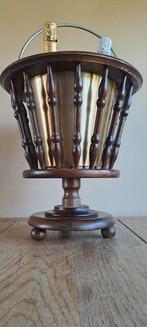 Champagne koeler - Hout, Aluminium, Antiek en Kunst