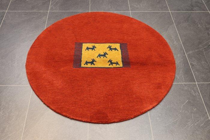 Gabbeh - Tapijt - 117 cm - 114 cm, Huis en Inrichting, Stoffering | Tapijten en Vloerkleden