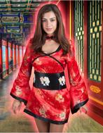 Sexy geisha rood Miss Wong, Ophalen of Verzenden