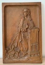 sculptuur, Lannonciation à la vierge marie, XIX siecle - 34, Antiquités & Art