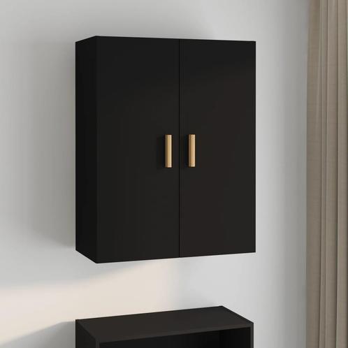 vidaXL Hangkast 69,5x34x90 cm zwart, Maison & Meubles, Armoires | Dressoirs, Envoi
