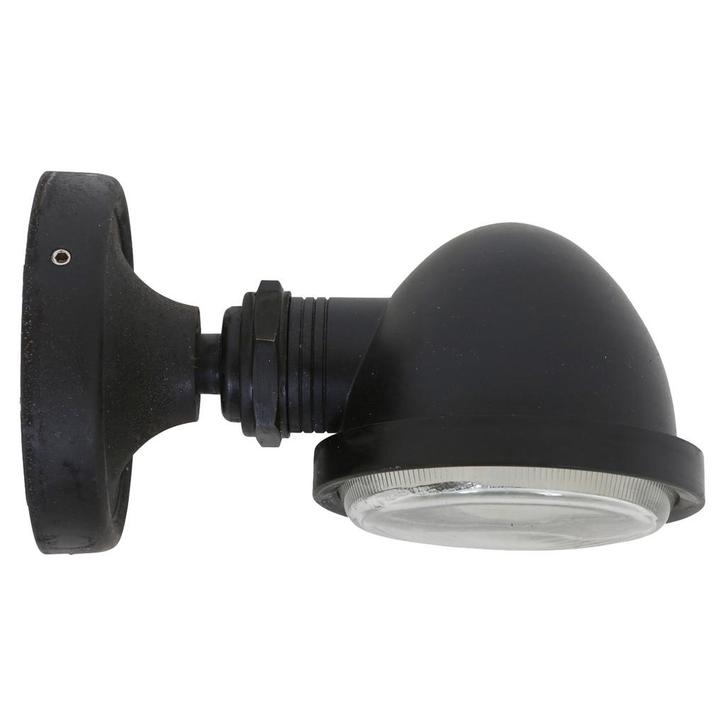 Wandlampen Messing Lexi wandlamp Zwart Downlighter, Huis en Inrichting, Lampen | Wandlampen, Verzenden