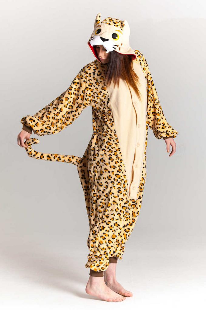 Onesie Luipaard Pak L-XL Luipaardpak Kostuum Panter Cheetah, Kleding | Heren, Carnavalskleding en Feestkleding, Nieuw, Ophalen of Verzenden