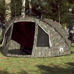 vidaXL Vistent 4-persoons waterdicht camouflage, Caravans en Kamperen, Verzenden, Nieuw
