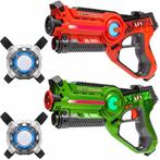 Light Battle Lasergame set + 2 laserguns + 2 vesten, Ophalen of Verzenden, Nieuw