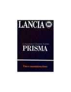 1984 LANCIA PRISMA INSTRUCTIEBOEKJE ITALIAANS, Autos : Divers, Modes d'emploi & Notices d'utilisation