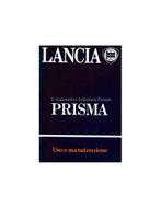 1984 LANCIA PRISMA INSTRUCTIEBOEKJE ITALIAANS, Auto diversen, Handleidingen en Instructieboekjes