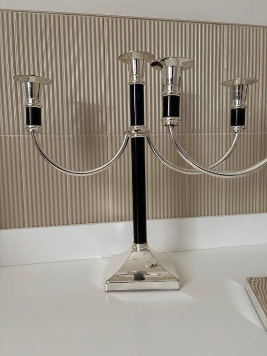 Kandelaber (2) - Metaal, Antiek en Kunst, Curiosa en Brocante