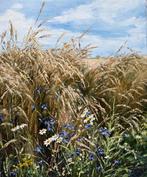 Irina Alex (1961) - Fleurs au bord du Champ, Antiek en Kunst