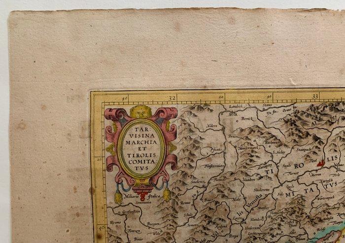 Italië - Noordwest-Italië; G. Mercator - Tarvisina Marchia, Boeken, Atlassen en Landkaarten