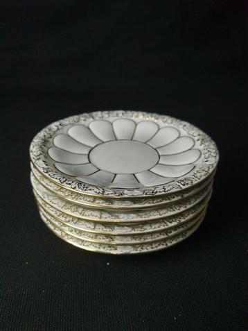 Meissen - X-FORM - 6 Piattini D. 15cm - Service à dessert, Antiquités & Art