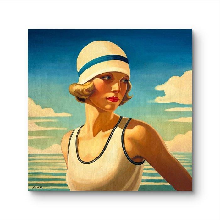 L Anton - Baigneuse, Antiek en Kunst, Kunst | Designobjecten