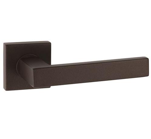 Deurklink op rozet METRO brons, Doe-het-zelf en Bouw, Hang- en Sluitwerk, Klink of Kruk, Nieuw, Overige materialen
