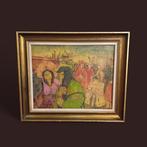 Nazzareno Vitali (XX) - Carnevale a Venezia, Antiquités & Art, Art | Peinture | Classique