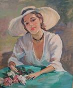 Ellen de Tombay (1918-1998) - Charme fleurit, Antiquités & Art
