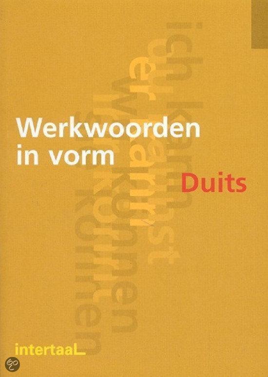 Werkwoorden in vorm - Duits 9789054515517 E.M. Weermann, Boeken, Schoolboeken, Gelezen, Verzenden
