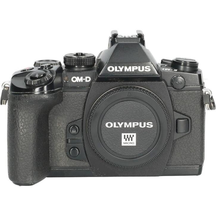 Tweedehands Olympus E-M1 Zwart - Body CM4786, Audio, Tv en Foto, Fotocamera's Digitaal, Gebruikt, Olympus, Ophalen of Verzenden