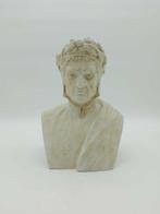 sculptuur, Busto di Dante Alighieri - 31 cm - marmeren stof, Antiek en Kunst