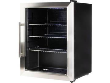 DOMO DO91609BK Barkoelkast - D - 60 L - glazen deur, Huis en Inrichting, Verzenden, Zo goed als nieuw