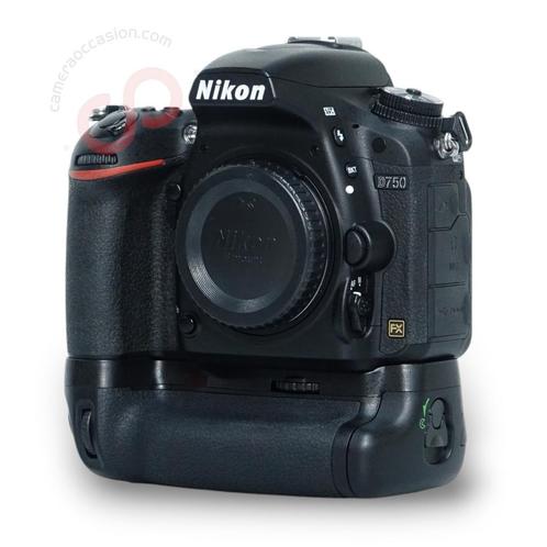 Nikon D750 zwart + grip nr. 3861, Audio, Tv en Foto, Fotocamera's Digitaal, 8 keer of meer, Zo goed als nieuw, Nikon, Compact