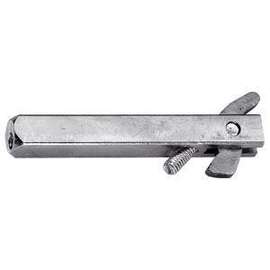 Intersteel Wisselstift tuimelaar/hol 8x80mm, Doe-het-zelf en Bouw, Hang- en Sluitwerk, Klink of Kruk, Nieuw, Overige materialen