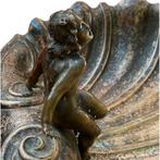 Antiek Wijwatervat - 1850-1900 - met cherubijnen, Antiek en Kunst