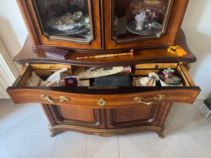 Hoog dressoir - Stijl Luigi XV/XVI (Franse provinciale of, Antiek en Kunst, Curiosa en Brocante