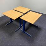 complete set 3 schooltafels,  Presikhaaf (stip rood), Beuken, Huis en Inrichting, Gebruikt