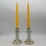 Antichi candelieri in porcellana - Kaarsenhouder (2) -