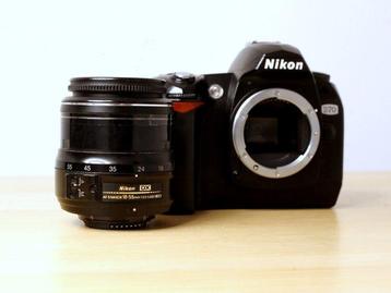 Nikon D70 + AF-S DX Zoom-Nikkor 18-55mm 1:3.5-5.6G ED, Nieuw