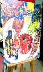 Marc Chagall - Circus Harlequin under the moon - Big Size XL, Antiek en Kunst
