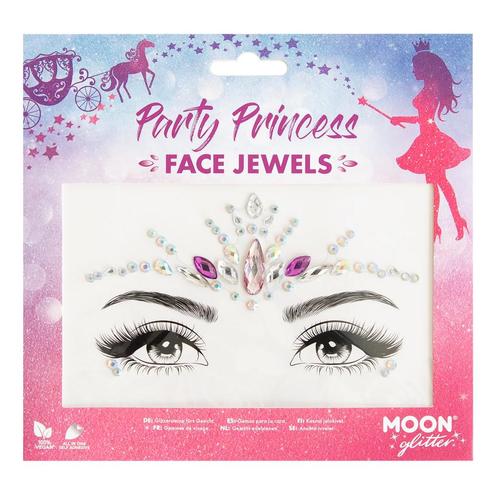 Moon Glitter Face Jewels Party Princess, Hobby & Loisirs créatifs, Articles de fête, Envoi