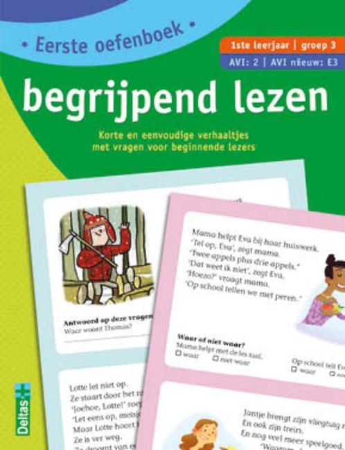 Eerste oefenboek begrijpend lezen AVI:2 AVI nieuw:E3, Livres, Livres pour enfants | Jeunesse | 10 à 12 ans, Envoi