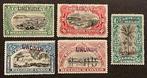 Ruanda-Urundi 1916 - Opdruk Uitgifte Tombeur - Type Le, Postzegels en Munten, Gestempeld