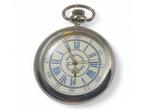Veiling - Klassiek Stalen Zakhorloge - Tempus Edax Rerum