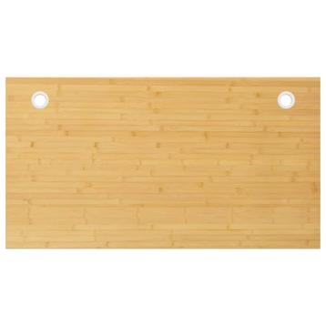 vidaXL Bureaublad 110x60x2,5 cm bamboe, Huis en Inrichting, Verzenden, Nieuw