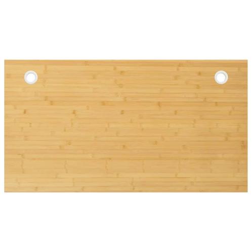 vidaXL Bureaublad 110x60x2,5 cm bamboe, Huis en Inrichting, Bureaus, Nieuw, Verzenden