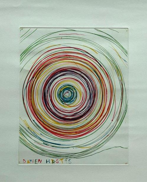 Damien Hirst (1965) - Spin Painting Beautiful Exotic, Antiek en Kunst, Antiek | Overige Antiek
