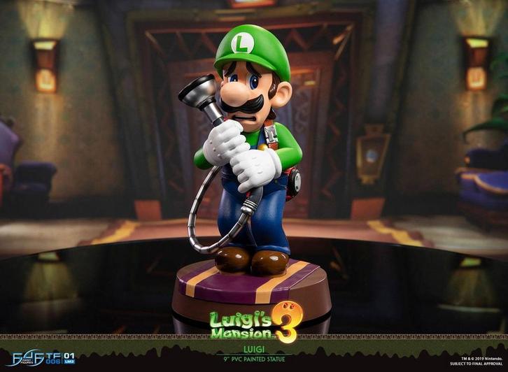 Luigis Mansion 3 PVC Statue Luigi 23 cm, Verzamelen, Film en Tv, Nieuw, Ophalen of Verzenden